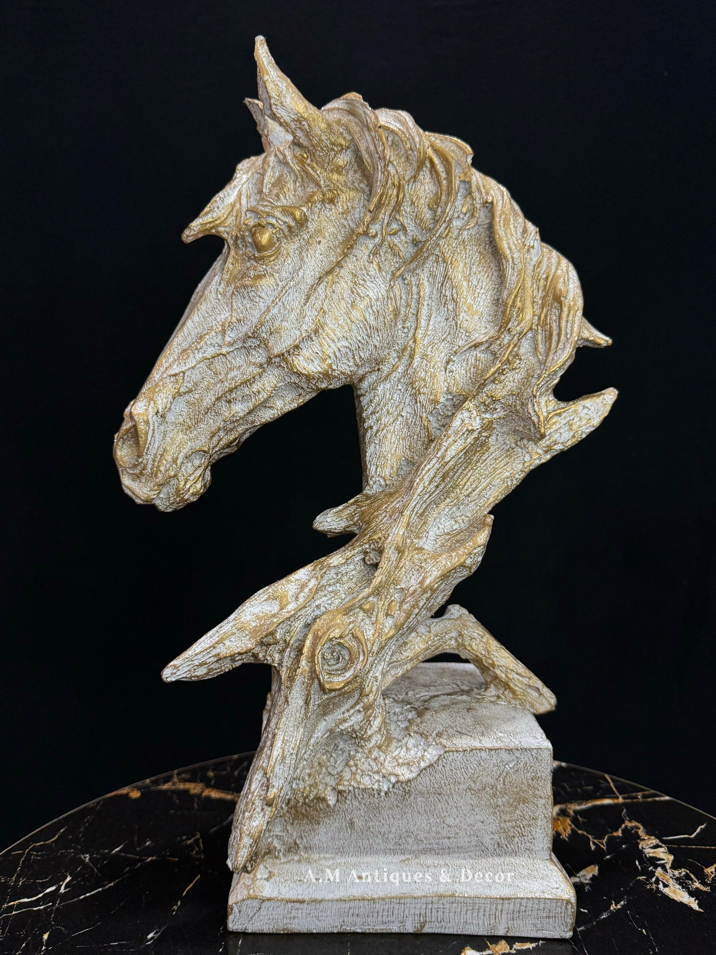 Majestic Steed Horse Sculpture