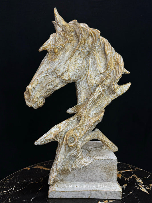 Majestic Steed Horse Sculpture