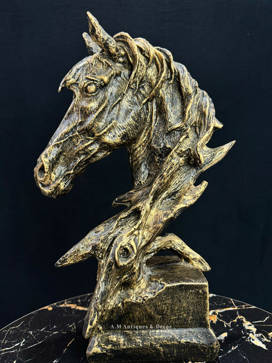Majestic Steed Horse Sculpture