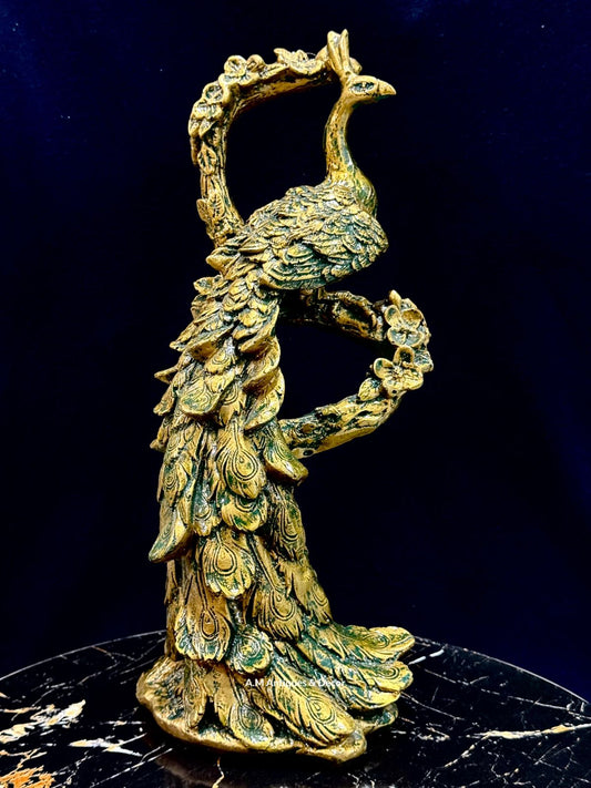 Peacock Sculpture