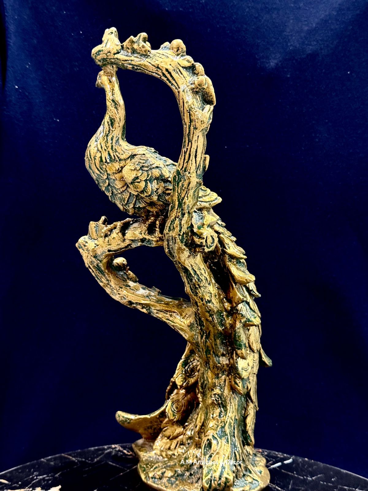 Peacock Sculpture