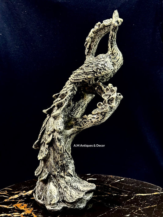Peacock Sculpture