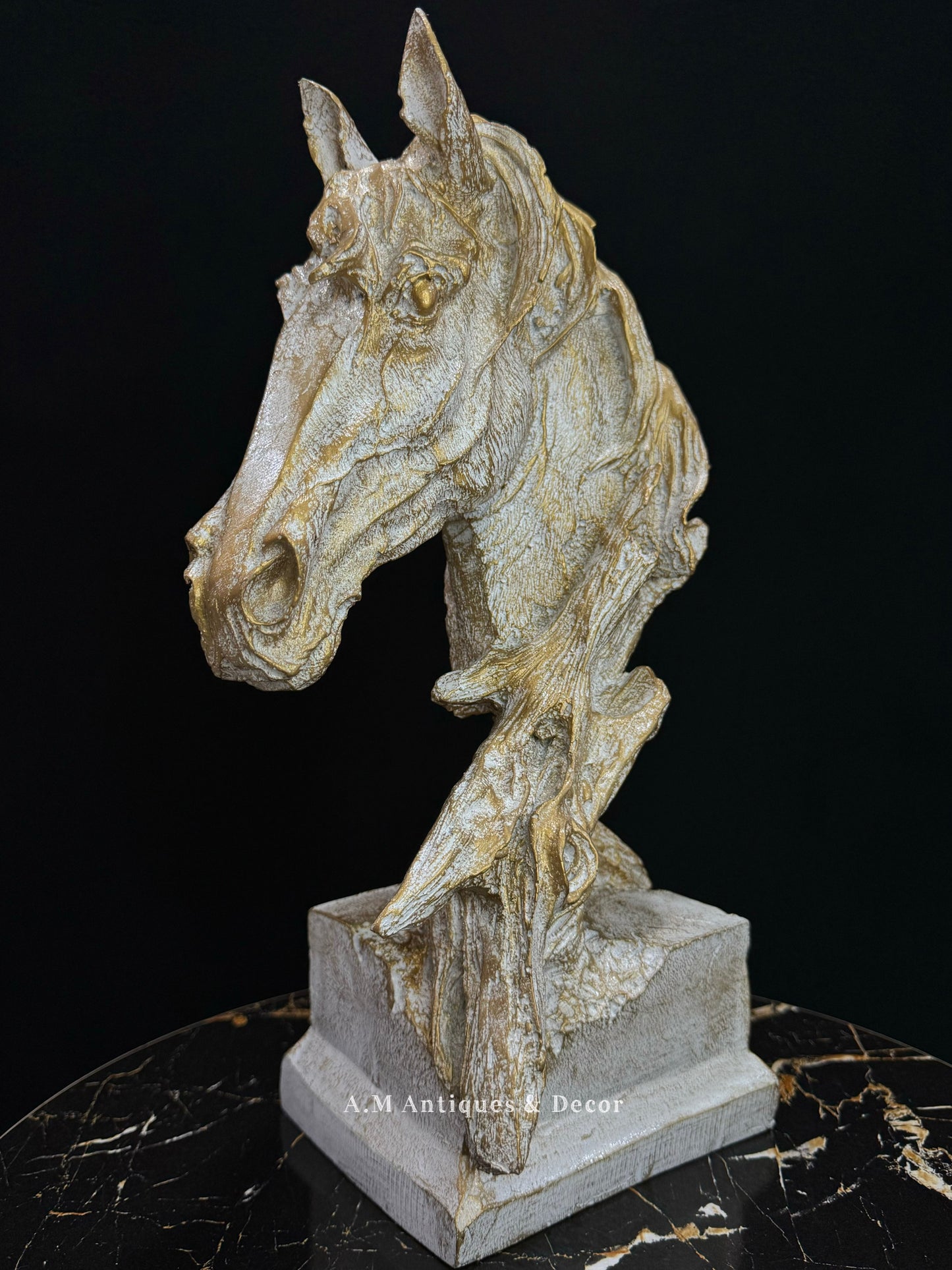 Majestic Steed Horse Sculpture